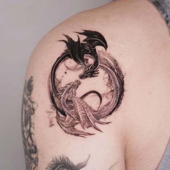 Japanese and Chinese Dragon Tattoo Design Ideas, History, and Meanings -  TatRing