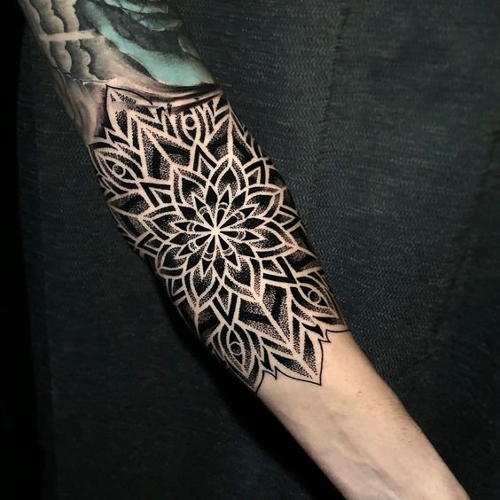 Tattoo uploaded by Alex • Mandala Sleeve Tattoo #sleevetattoo #sleeve #leg  #legtattoo #mandala #mandalatattoo #blackwork #blackworktattoo #ideia •  Tattoodo