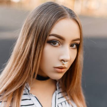 Septum пирсинг