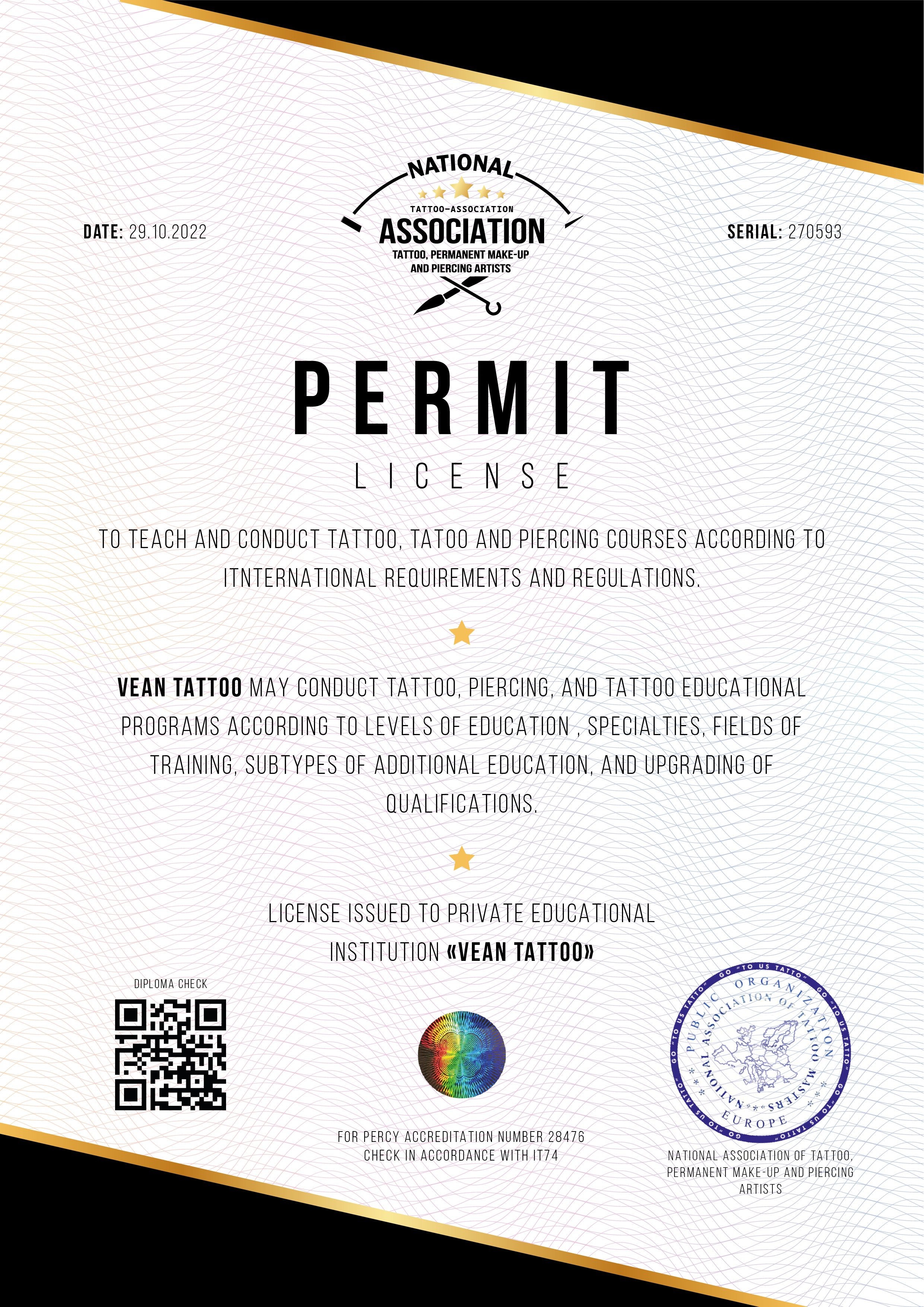 Georgia Tattoo License | License Lookup